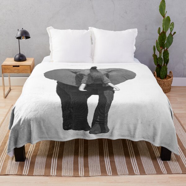 Item preview, Elephant with trunk up in SW - Kenya / Africa designed and sold by TShirtsundMehr.