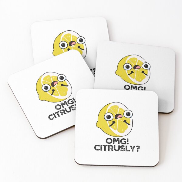 Item preview, OMG Citrusly Funny Fruit Puns  designed and sold by punnybone.