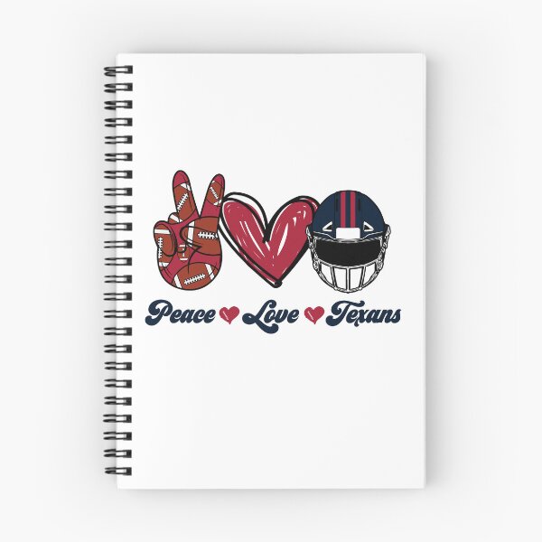 Item preview, Peace Love Texans - Football Team designed and sold by TheBabySitters.
