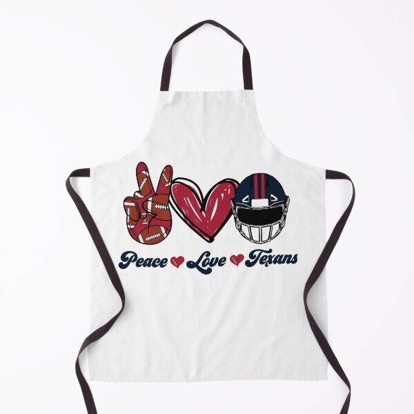 Item preview, Peace Love Texans - Football Team designed and sold by TheBabySitters.