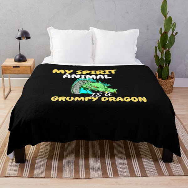 Item preview, My Spirit Animal Is A Grumpy Dragon designed and sold by mauryaart563.
