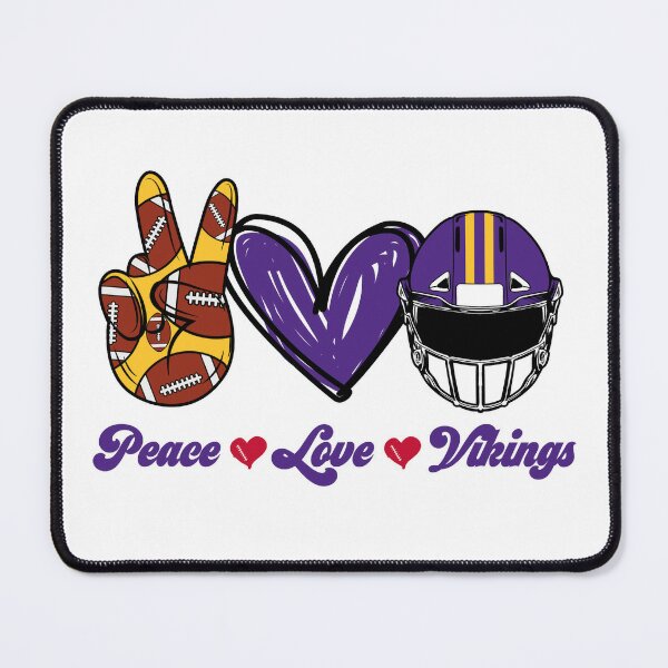 Peace love Minnesota Vikings football shirt, hoodie, sweater and