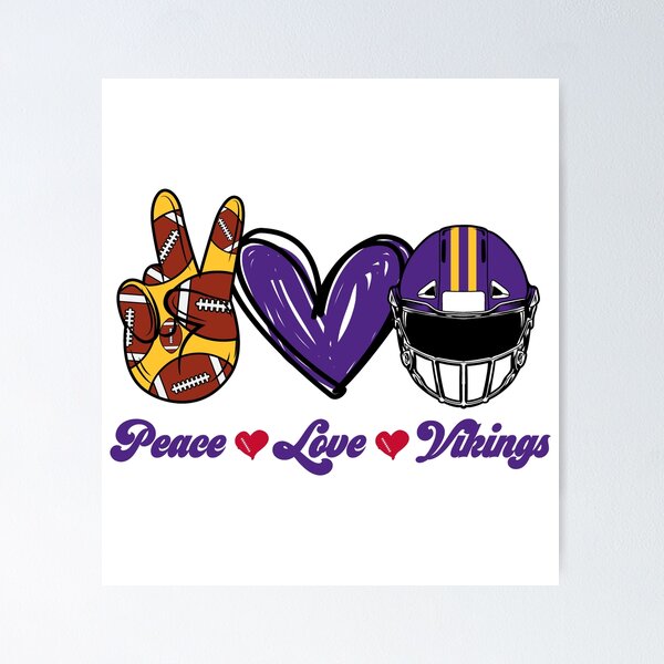 minnesota vikings football cartoon Poster for Sale by basengart