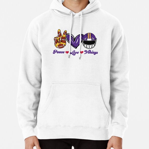 Peace love Minnesota Vikings football shirt, hoodie, sweater and