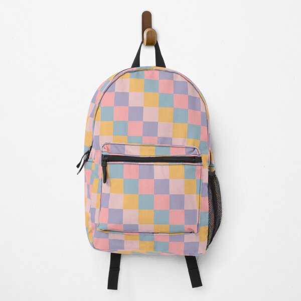 Item preview, Colorful Checkered Pattern Retro Danish Pastel Checkerboard designed and sold by enricadenicola.