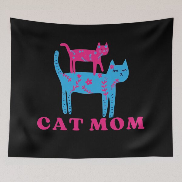Item preview, CAT MOM - Funny Cat Pictures with Captions and Cat Sayings designed and sold by FunnyCatsFam.