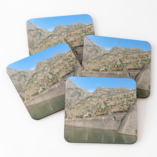 Item preview, The Kampana Tower and city walls of the Old Town of Kotor, Montenegro designed and sold by SnapTPhotograph.