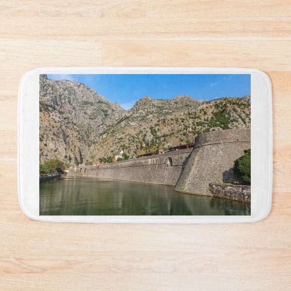 Item preview, The Kampana Tower and city walls of the Old Town of Kotor, Montenegro designed and sold by SnapTPhotograph.