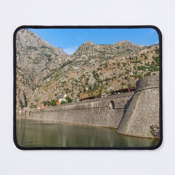 Item preview, The Kampana Tower and city walls of the Old Town of Kotor, Montenegro designed and sold by SnapTPhotograph.