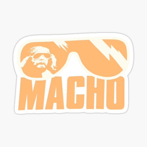 Macho Man Randy Savage Sunglasses Logo Laptop Sleeve