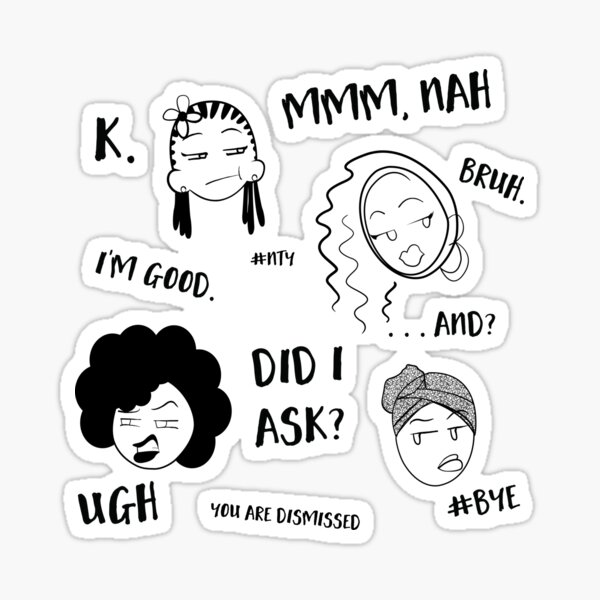 Guess Who Isn't Interested? Sticker
