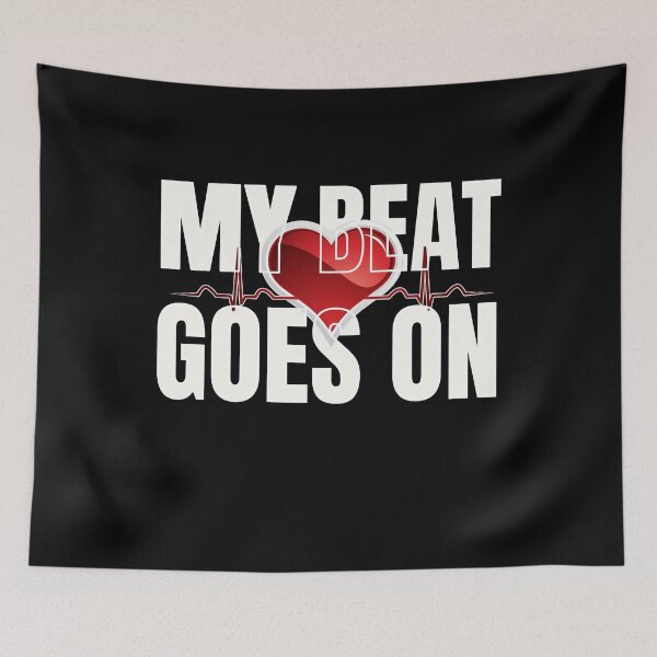 Item preview, My Beat Goes On Heart Surgery Hearts designed and sold by MooonTees.