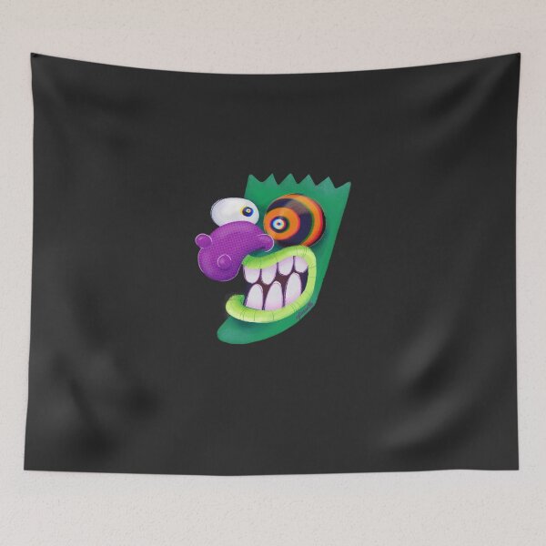 Item preview, Eustace&x27;s Mask Sticker designed and sold by SonjMuller.