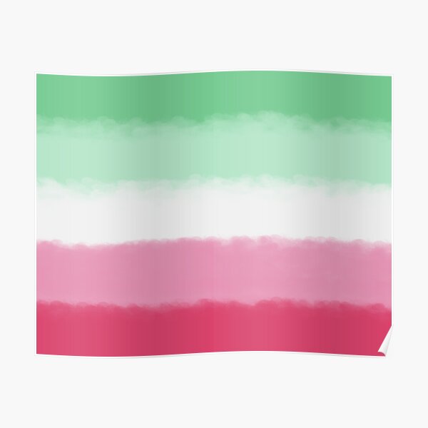 Abrosexual Pride Flag Poster For Sale By Lgbtcottage Redbubble 6481