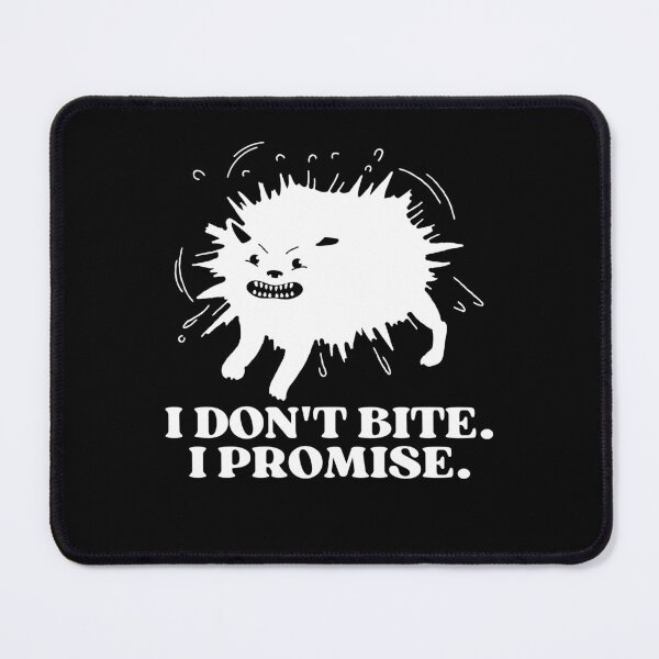 Item preview, I DONT BITE I PROMISE - Funny Cat Pictures with Captions and Cat Sayings designed and sold by FunnyCatsFam.