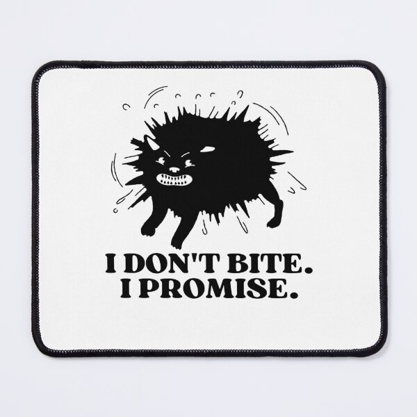 Item preview, I DONT BITE I PROMISE - Funny Cat Pictures with Captions and Cat Sayings designed and sold by FunnyCatsFam.