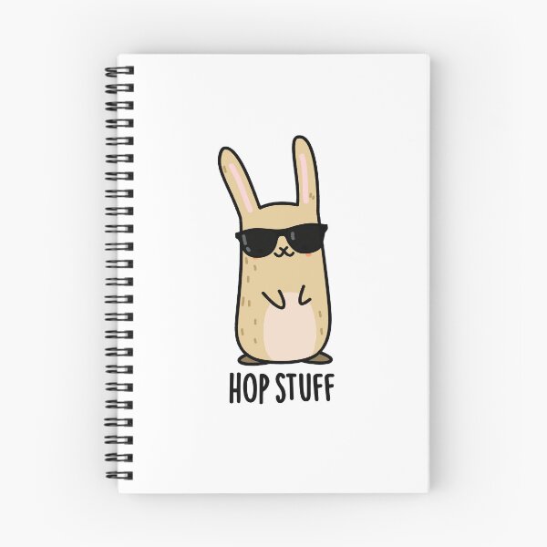 Item preview, Hop Stuff Funny Bunny Rabbit Puns  designed and sold by punnybone.