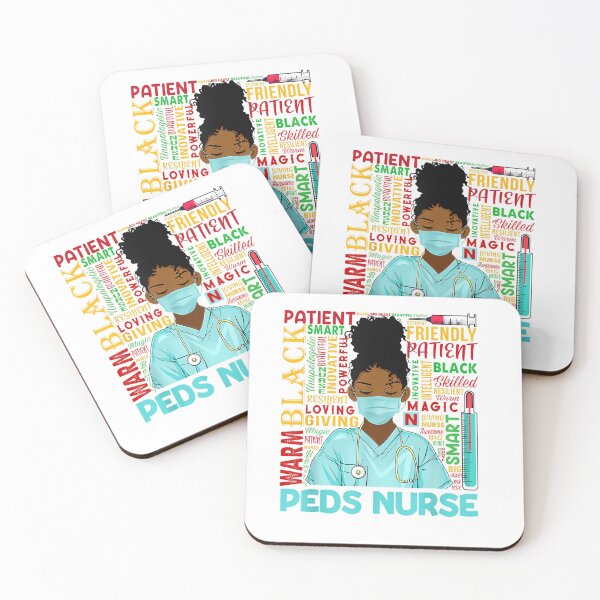 Item preview, African American Women Black Peds Nurse Black History Month T-Shirt designed and sold by BriefWagner.