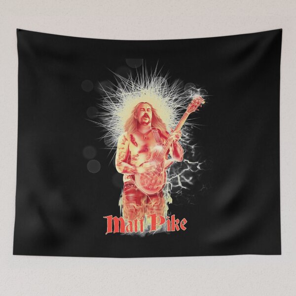 Item preview, Funny Men Matt Pike (High On Fire) Printed Power From Hell designed and sold by Reichel1993.