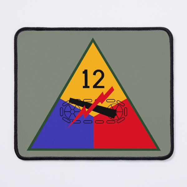 Item preview, 12th Armored 'Hellcat' Division (United States Army - Historical) designed and sold by wordwidesymbols.