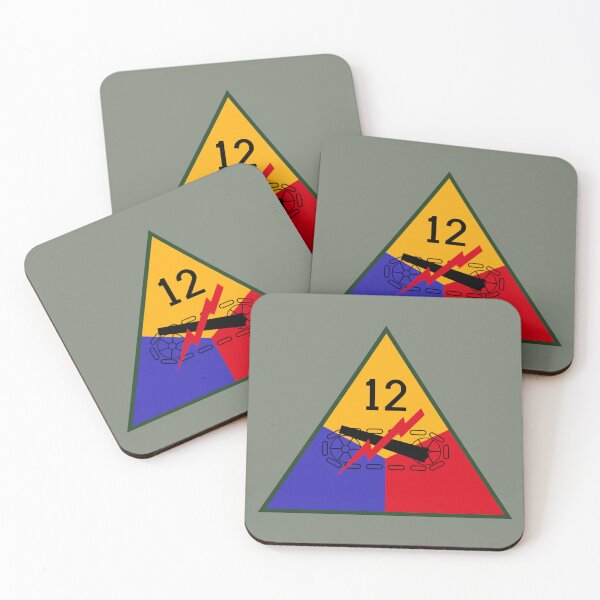 Item preview, 12th Armored 'Hellcat' Division (United States Army - Historical) designed and sold by wordwidesymbols.