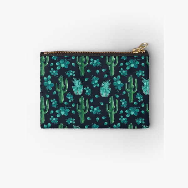 Item preview, Watercolour vibrant succulents pattern designed and sold by cutecrazytshirt.
