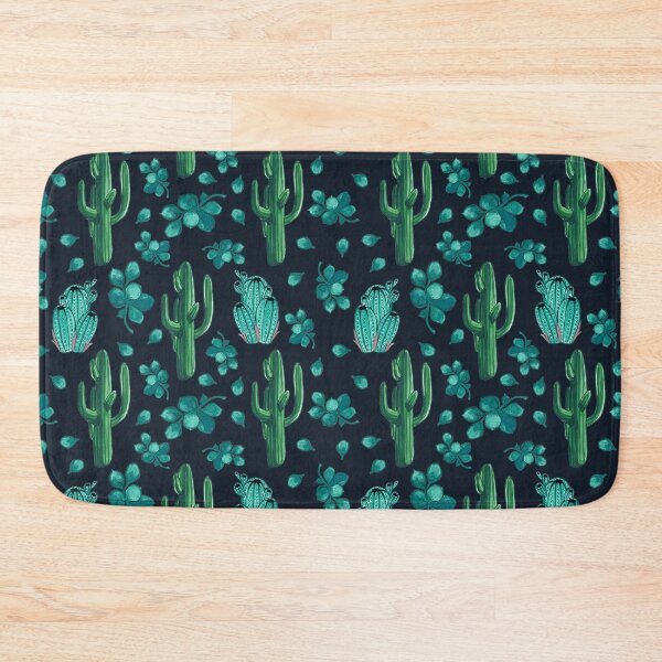 Item preview, Watercolour vibrant succulents pattern designed and sold by cutecrazytshirt.