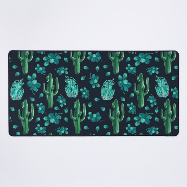 Item preview, Watercolour vibrant succulents pattern designed and sold by cutecrazytshirt.