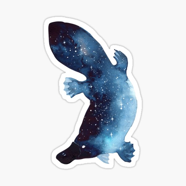Item preview, Galaxy Platypus designed and sold by Threeleaves.