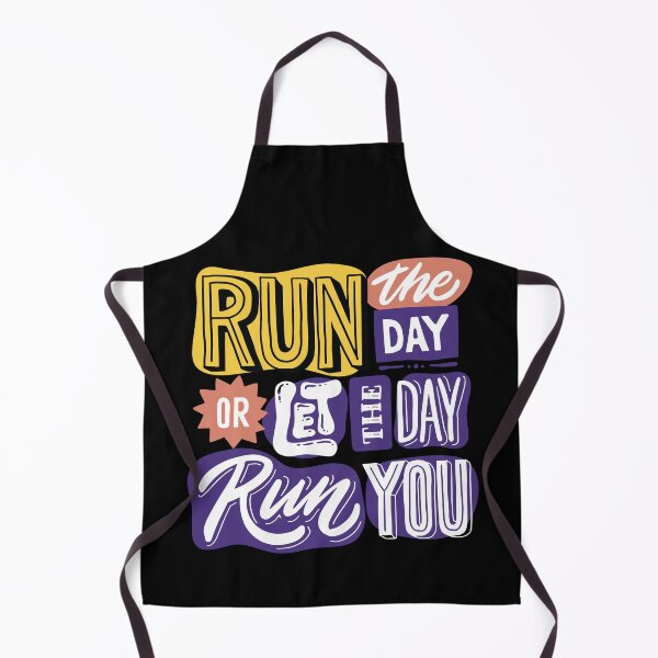 Item preview, Run the day or let the day run you | Positive Motivational Vibe designed and sold by niclothing.