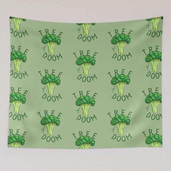Item preview, Tree Of Doom (Broccoli) designed and sold by leBoosh-Designs.