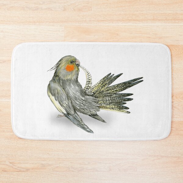 Item preview,  Preening cockatiel designed and sold by Bwiselizzy.