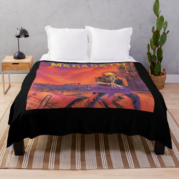 Megadeth store Fleece Blanket