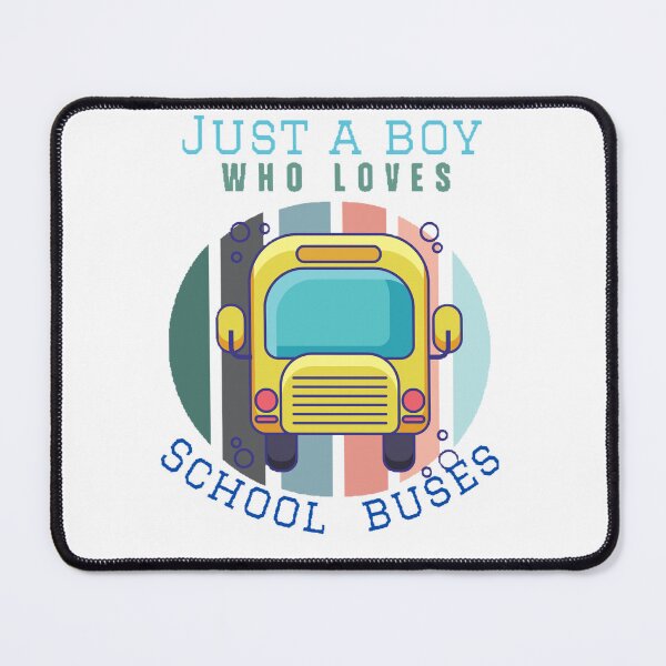 Item preview, Just a boy who loves school buses designed and sold by T-ShirtIn85.