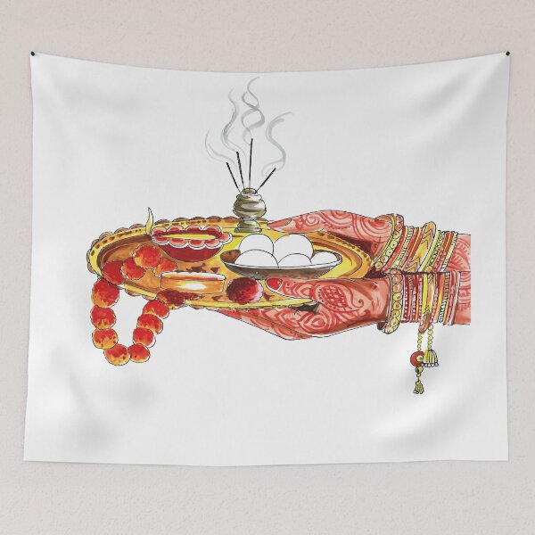 Item preview, Karwa Chauth design designed and sold by enzoblszk.