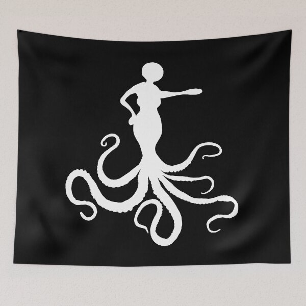 Item preview, Kraken woman, alien life form, fantasy creature designed and sold by Kirei-Lily.