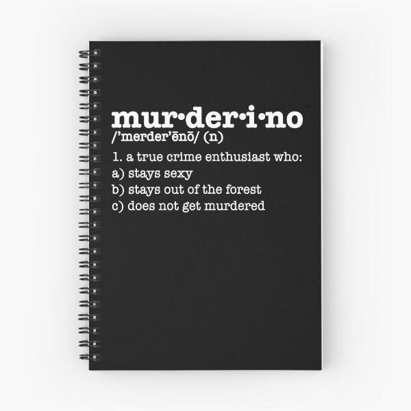 Item preview,  Murderino Meaning Funny Apparel designed and sold by DavionHahn95x.