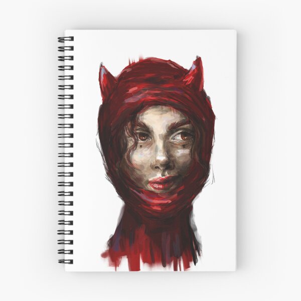 Aperçu de l'œuvre fille rusée lucifer dans une cagoule rouge créée et vendue par AlinaGil.