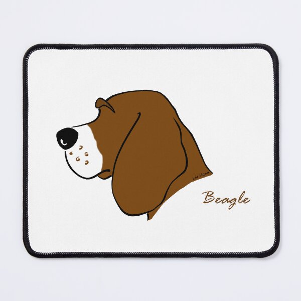 Item preview, Beagle silhouette designed and sold by LivHana.