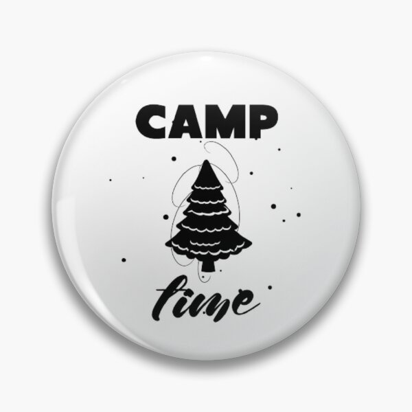Item preview, Camp Time: A Pine Tree with a Hat Design designed and sold by FieldCampCo.