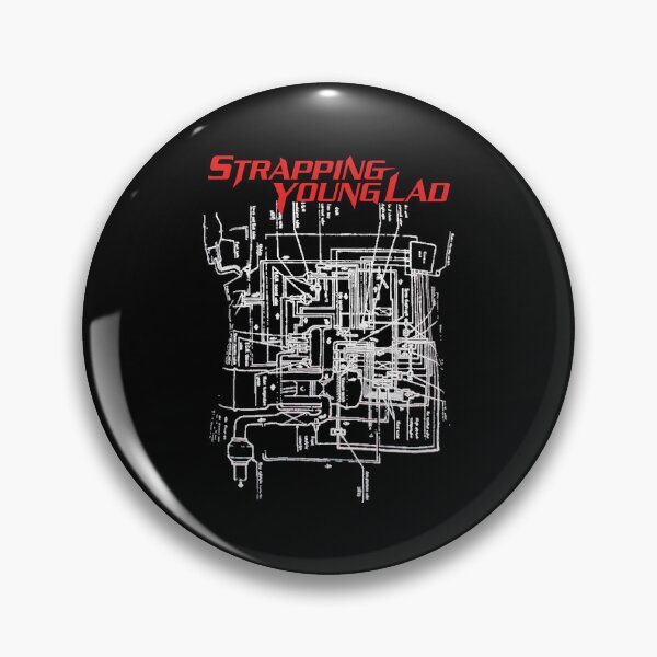 Item preview, Mens Womens Strapping Young Lad England Metal Tees designed and sold by Reichel1993.
