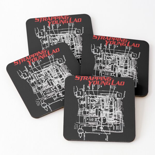 Item preview, Mens Womens Strapping Young Lad England Metal Tees designed and sold by Reichel1993.