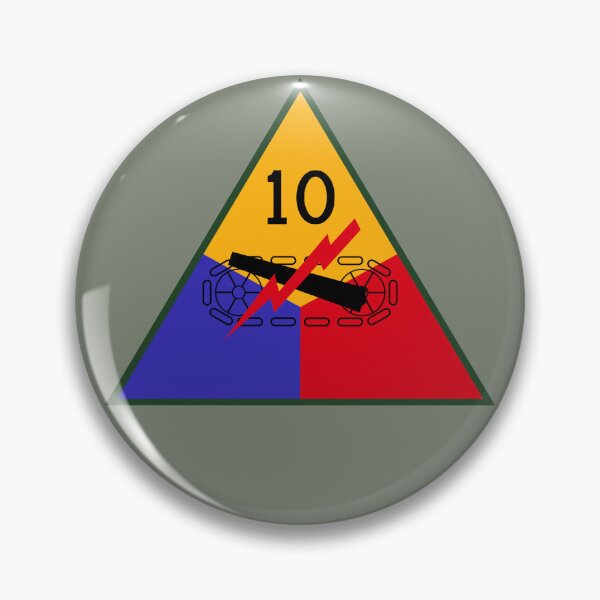 Item preview, 10th Armored 'Tiger' Division (United States Army - Historical) designed and sold by wordwidesymbols.