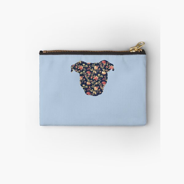 Item preview, Floral Pittie Sticker designed and sold by FloriSchreiber.