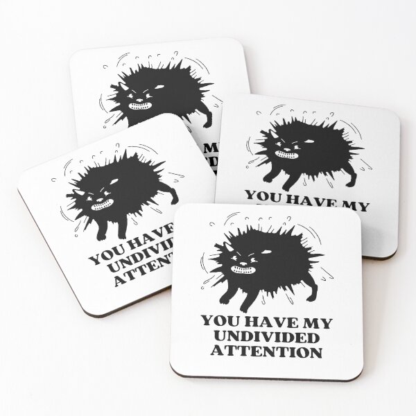 Item preview, YOU HAVE MY UNDIVIDED ATTENTION - Funny Cat Pictures with Captions and Cat Sayings designed and sold by FunnyCatsFam.
