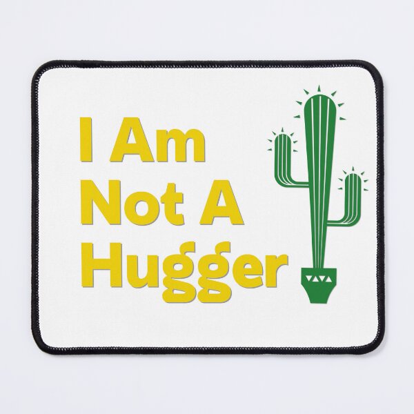 Item preview, I Am Not A Hugger Cactus T-shirt designed and sold by fadouades.