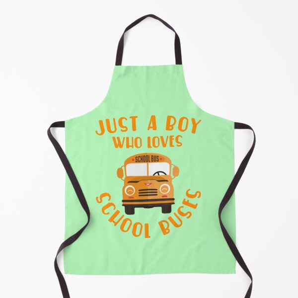 Item preview, Just a boy who loves school buses. designed and sold by Umiska.