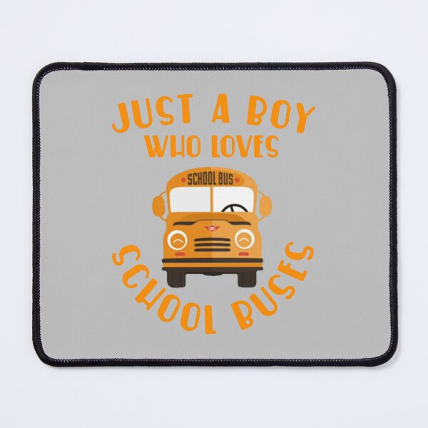 Item preview, Just a boy who loves school buses. designed and sold by Umiska.