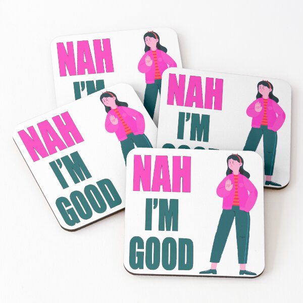 Item preview, Nah I'm Good funny valentines day shirt for singles  designed and sold by Goods-by-Jojo.