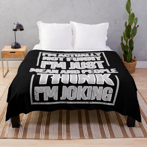 Item preview, I'm Actually Not Funny I'm Just Mean & People Think I 'm Cool designed and sold by theAcollection.